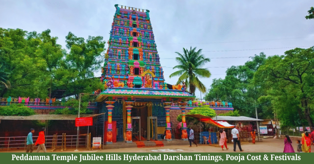 Peddamma Temple Jubilee Hills Hyderabad Darshan Timings, Pooja Cost & Festivals