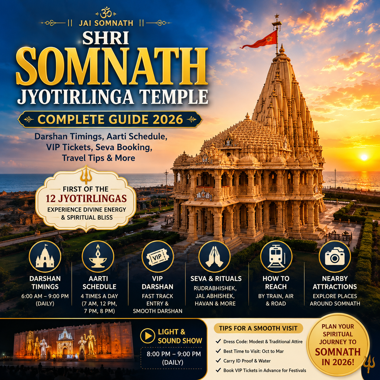 Shri Somnath Jyotirlinga Temple