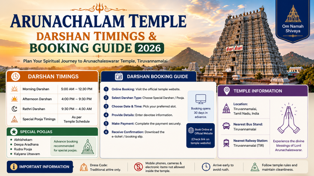 Arunachalam Temple Darshan