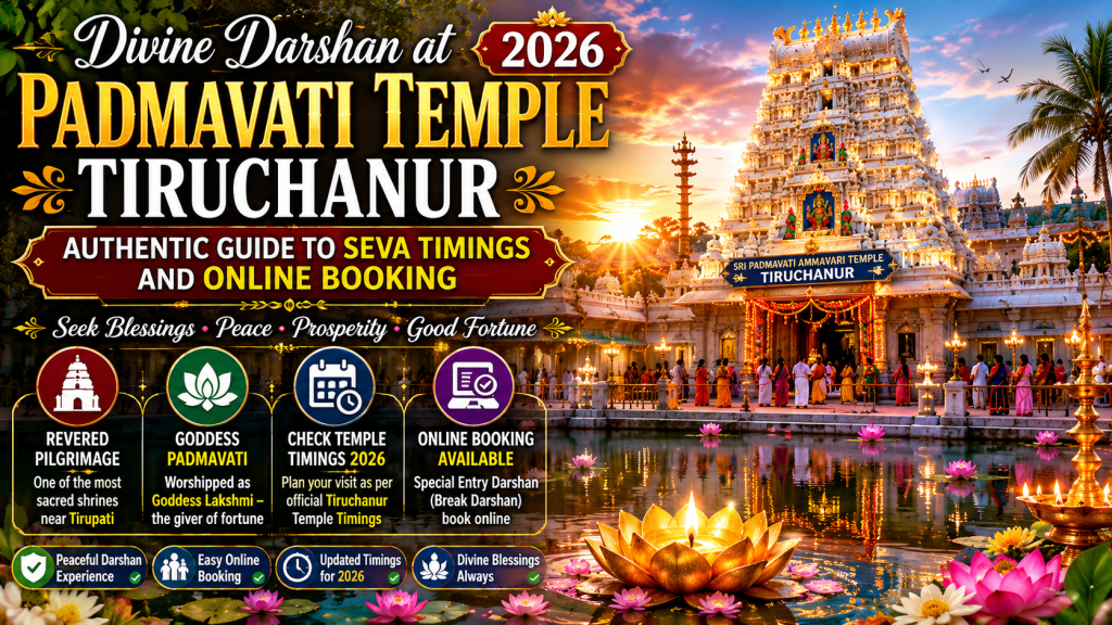 Tiruchanur Temple Timings.